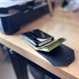 Card holder leather brown Jesse “Gold Edition”