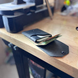 Card holder leather brown Jesse “Gold Edition”