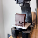 Card holder leather brown Jesse “Gold Edition”