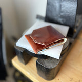 Cole - Card Holder in colour Cognac