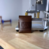 Kartenhalter Bandit - Braun/Braun Logo Elch