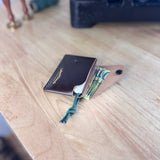 Kartenhalter Wild Bill - Braun