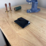 🖤 Card Holder “Wild Bill” Black – Minimalist & Handcrafted