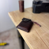 Card holder leather brown Jesse “Gold Edition”
