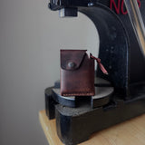 Card holder leather brown Jesse “Gold Edition”