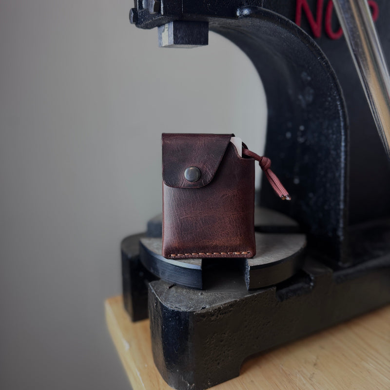 Card holder leather brown Jesse “Gold Edition”