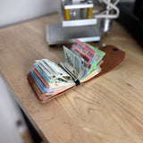 Cash Wallet - Magneto Ranger - rötliches Braun