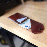 Cole - Card Holder in colour Cognac